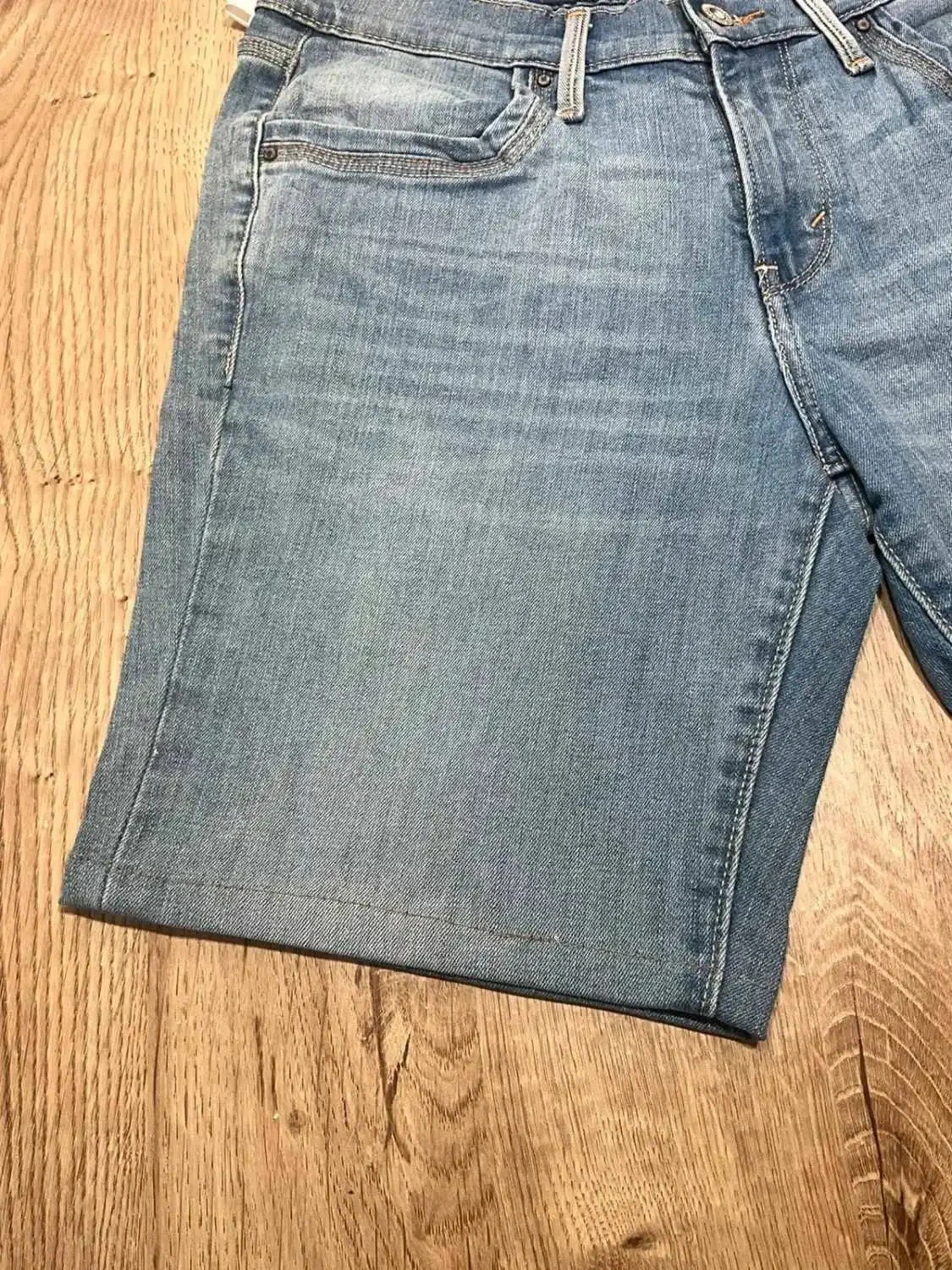 Short Levi's Taille 6 W28 Vintage Coton Bleu Slv 021 – photo 4